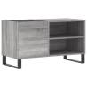 Record Cabinet Grey Sonoma - Stylish Vinyl Storage | HipoMarket