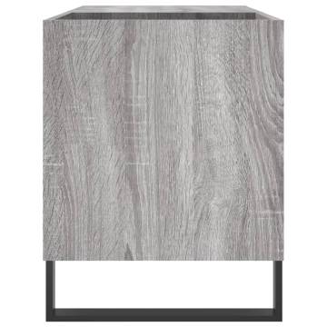 Record Cabinet Grey Sonoma - Stylish Vinyl Storage | HipoMarket