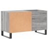 Record Cabinet Grey Sonoma - Stylish Vinyl Storage | HipoMarket