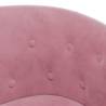 Elegant Pink Velvet Tub Chair for Stylish Interiors | HipoMarket