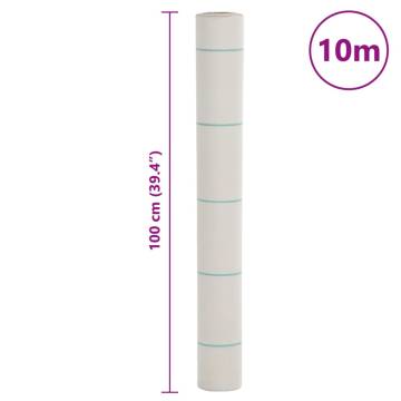 Weed Membrane White 1x10 m PP - Effective Weed Control