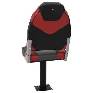 4 Piece Foldable Boat Seat Set - High Backrest Comfort