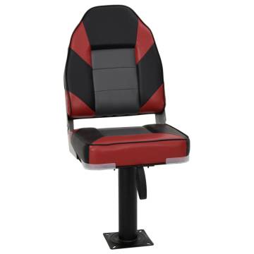 Boat Seat with Pedestal 360° Rotatable - Durable & Comfortable