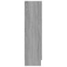 Vitrine Cabinet Grey Sonoma 82.5x30.5x115 cm | Hipomarket