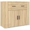 Highboard Sonoma Oak - Stylish Storage Solution | Hipo Market