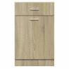 Sonoma Oak Drawer Bottom Cabinet - 50x46x81.5 cm | HipoMarket