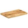 Live Edge Solid Wood Table Top - 40x20 cm | HipoMarket