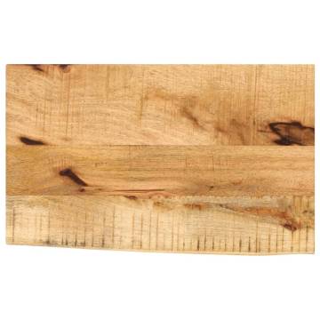 Live Edge Solid Wood Table Top - 40x30 cm | Hippomarket