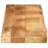 Live Edge Solid Wood Table Top - 140x30x2.5 cm