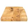 Live Edge Solid Wood Table Top | 80x20x3.8 cm - Hipomarket