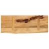 Live Edge Solid Wood Table Top | 80x20x3.8 cm - Hipomarket