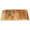 Live Edge Solid Wood Table Top 100x80 cm | Hipomarket