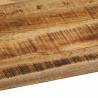 Live Edge Solid Wood Table Top 100x80 cm | Hipomarket