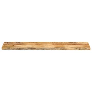 Table Top 140x30 cm Live Edge Solid Wood Rough Mango | HipoMarket