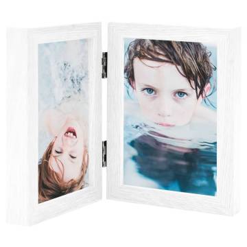 Bifold Photo Frame Collage White 2x | Stylish & Modern Design