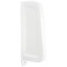 Wall-mounted Urinal Privacy Screen - Ceramic White