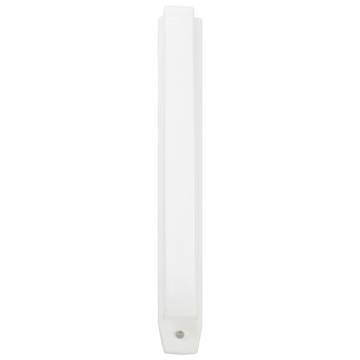 Wall-mounted Urinal Privacy Screen - Ceramic White