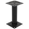 Boat Seat Pedestal Black 33 cm Steel | HipoMarket