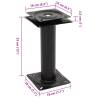 Boat Seat Pedestal with 360° Swivel - Durable & Sturdy