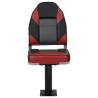 Boat Seats 2 pcs with Pedestal - 360° Rotatable & Foldable