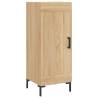 Stylish Highboard in Sonoma Oak - 34.5x34x180 cm