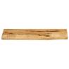 Live Edge Solid Wood Table Top - 70x30x2.5 cm | Hipomarket UK