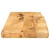 Live Edge Solid Wood Table Top - 70x30x2.5 cm | Hipomarket UK