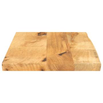 Live Edge Solid Wood Table Top - 50x20x2.5 cm | HipoMarket