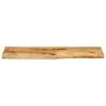 Live Edge Solid Wood Table Top 120x30 cm | Hipomarket UK