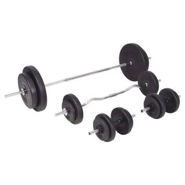 90 kg Barbell and Dumbbell Set for Ultimate Strength Training