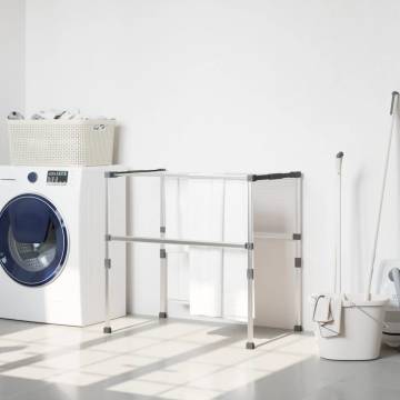 Durable Aluminium Laundry Dryer | 83x(50-55)x(40-85) cm