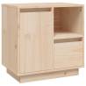 Elegant Bedside Cabinet - Solid Wood Pine | HipoMarket