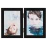 Bifold Photo Frame Collage Black 2x | Stylish Home Decor