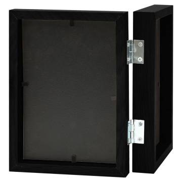 Bifold Photo Frame Collage Black 2x | Stylish Home Decor