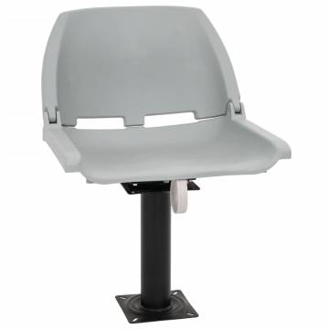 360° Rotatable Boat Seat with Pedestal - Comfortable & Durable