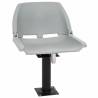  Boat Seat with Pedestal 360° Rotatable Colour grey Quantity in Package 1 Model with high pedestal 