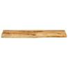 Live Edge Solid Mango Wood Table Top 100x30 cm | HipoMarket