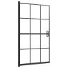 Elegant Black Shower Enclosure ESG 80x140 cm for Stylish Bathrooms