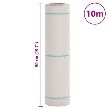 Weed Membrane White 0.5x10m PP - Effective Weed Control