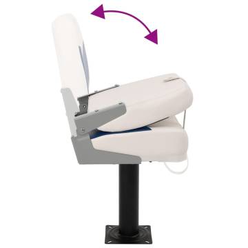 Boat Seat with Pedestal - 360° Rotatable | HipoMarket UK