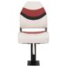 Boat Seats 2 pcs with Pedestal - 360° Rotatable | Hipo Market