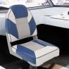  Boat Seats 2 pcs with Pedestal 360° Rotatable Colour white and blue Quantity in Package 2 Model with high pedestal 