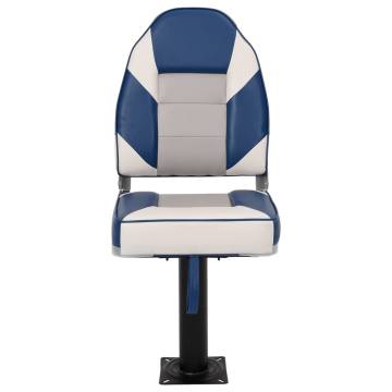 Boat Seats 2 pcs with Pedestal - 360° Rotatable | Hipo Market