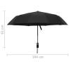 Automatic Folding Umbrella Black - Compact & Reliable | HipoMarket