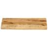 Live Edge Solid Wood Table Top - 60x20 cm | HipoMarket