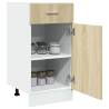 Sonoma Oak Drawer Bottom Cabinet - Space-Saving Storage Solution