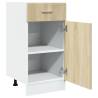 Sonoma Oak Drawer Bottom Cabinet - Space-Saving Storage Solution