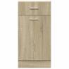 Sonoma Oak Drawer Bottom Cabinet - Space-Saving Storage Solution