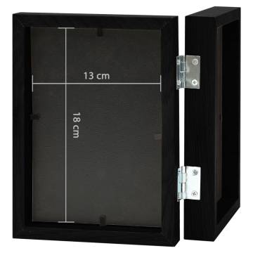 Bifold Photo Frame Collage Black - Stylish & Modern Display