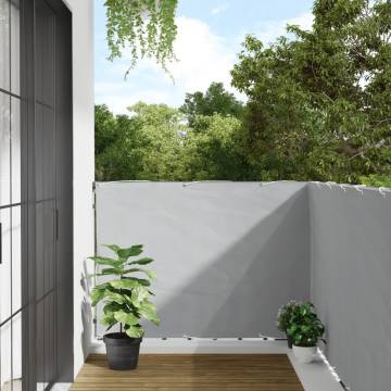 Garden Privacy Screen Grey 300x120 cm PVC - HipoMarket